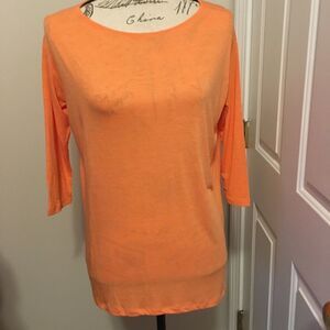Gap‎ 3/4 sleeves XS orange shirt